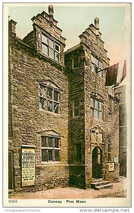 180548-Wales, Conway, Conwy, Plas Mawr, Card No 21255 - Autres & Non Classés