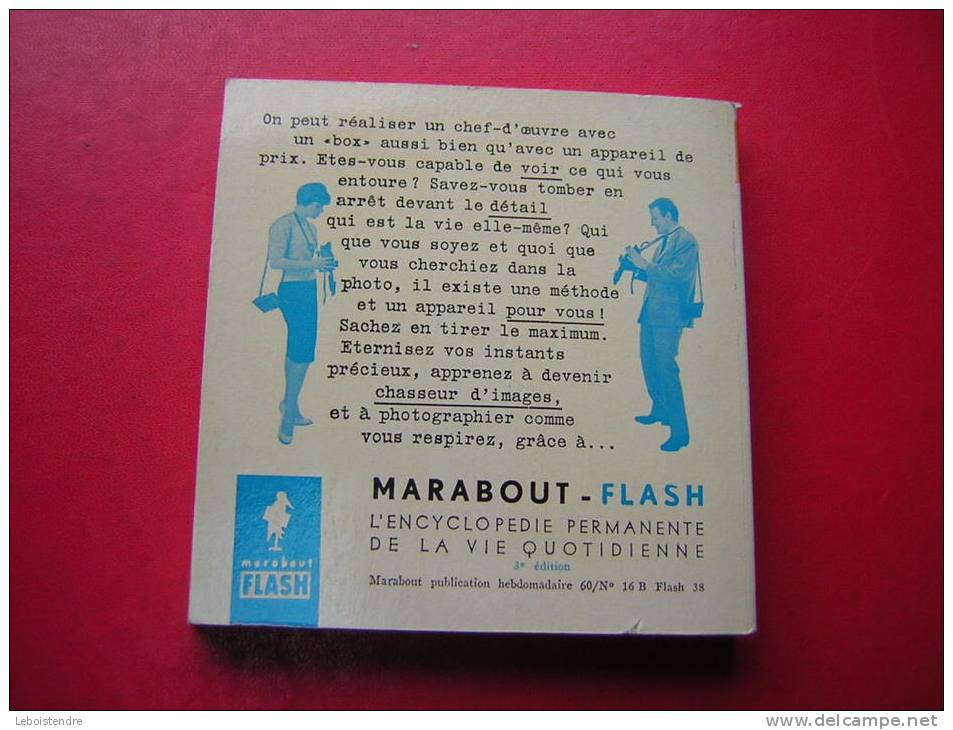 MARABOUT FLASH-N° 38-JE PHOTOGRAPHIE - Photographs