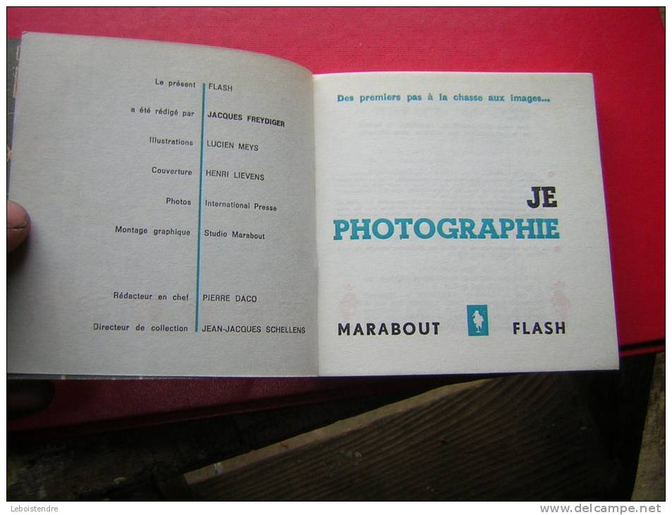 MARABOUT FLASH-N° 38-JE PHOTOGRAPHIE - Fotografie