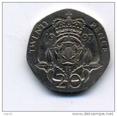 - GRANDE BRETAGNE . 20 P. 1997 . - 20 Pence