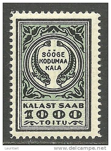 ESTLAND Estonia Estonie Reklamemarke Advertising Propaganda Stamp 1930 - Estonie