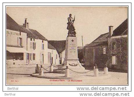 52 CHATEAUVILLAIN - Le Monument - Chateauvillain