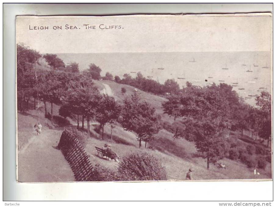 LEIGH ON SEA. THE CLIFFS - Southend, Westcliff & Leigh