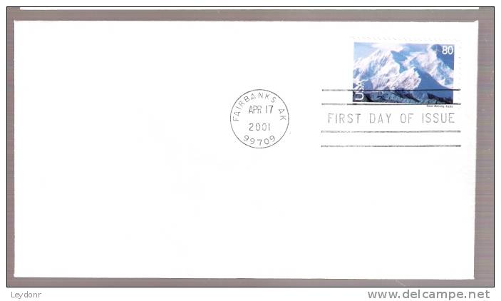 FDC US Air Mail Mount McKinley - Scott # C137 - 2001-2010