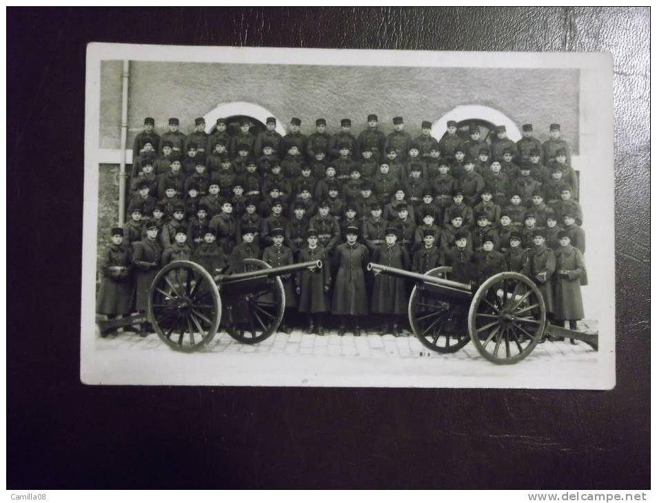 32 IEME REGIMENT ARTILLERIE .1 Ere   BATTERIE 1936 A Vincennes. CANON  BEG - Régiments