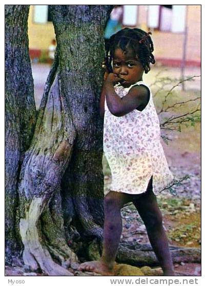 BONAIRE Netherlands Antilles Antilean Girl, Fillette - Bonaire