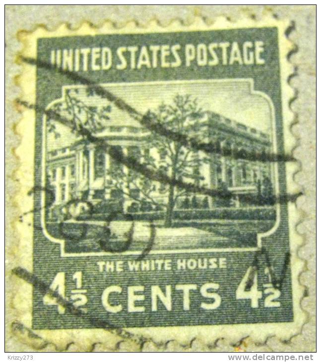 USA 1938 White House 4.5c - Used - Autres & Non Classés