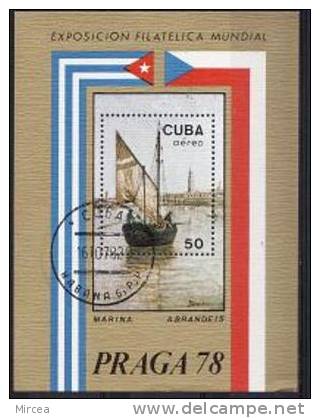 C4482 - Cuba 1978 -  Michel No. BF 55, Oblitere - Blocks & Sheetlets