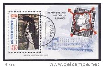 C4485 - Cuba 1980 -  Michel No. BF 63, Oblitere - Blocs-feuillets