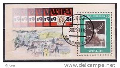 C4486 - Cuba 1981 -  Michel No. BF 67, Oblitere - Hojas Y Bloques