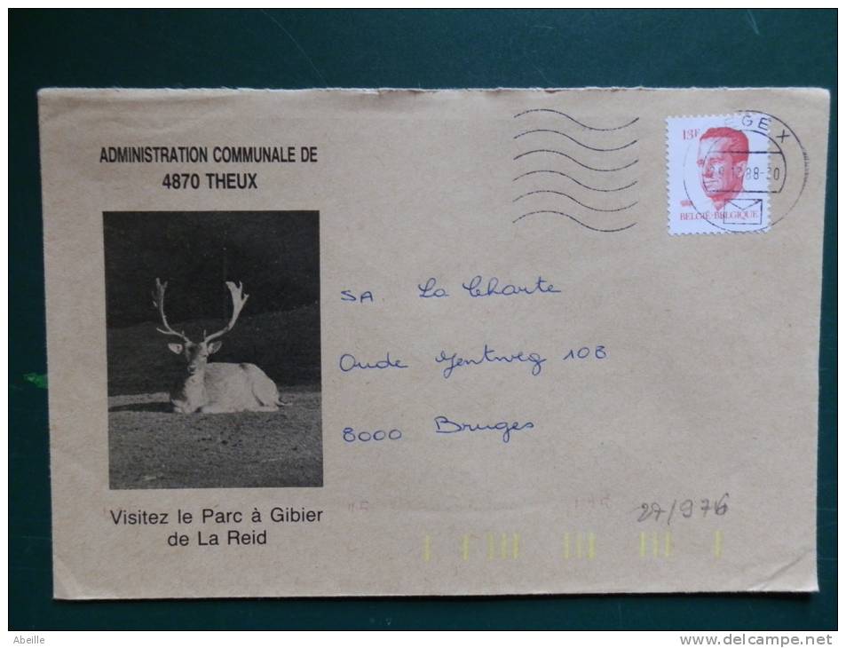 27/976  LETTRE BELGE - Gibier