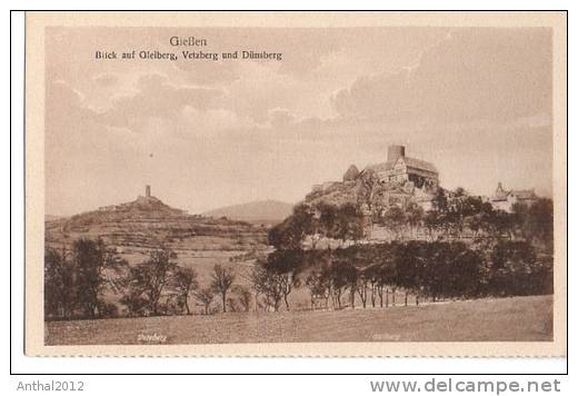 AK Gießen A.d. Lahn Giessen Blick Auf Gleiberg Vetzberg Dünsberg Sw C 70059 - 12 - Giessen