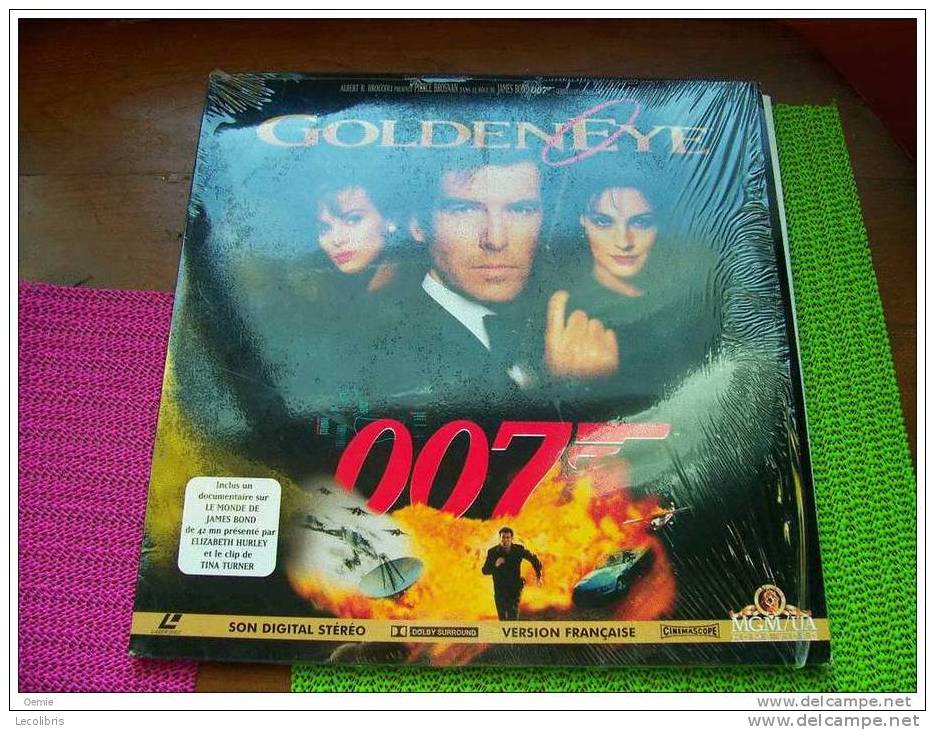 GOLDENEYE  007  °°°°°    °   LASERDISC    ° - Otros