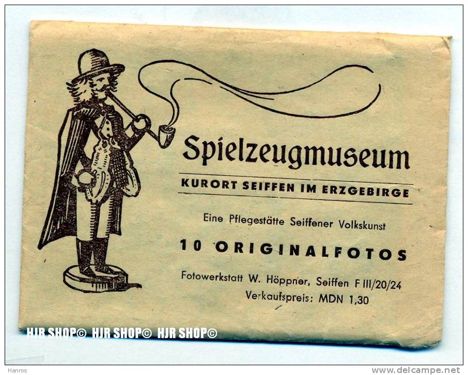 10 Originalfotos, Spielzeugmuseum-Seiffen Im Erzgebirgemaße. 10 X 8 Cm - Seiffen