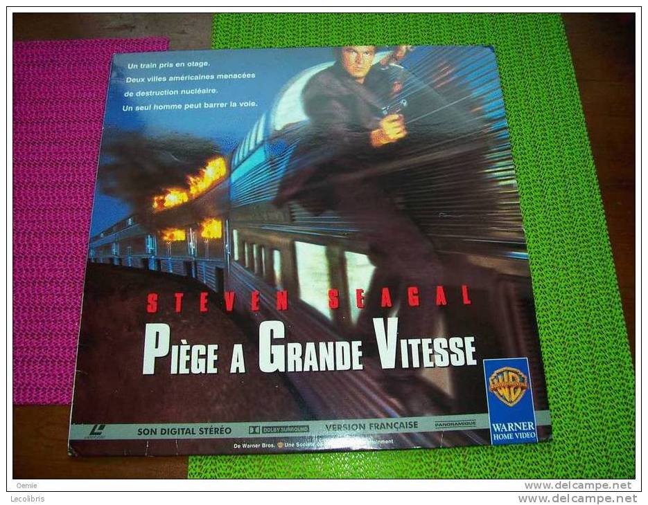 PIEGE A GRANDE VITESSE  °°°°°    °   LASERDISC    ° - Otros