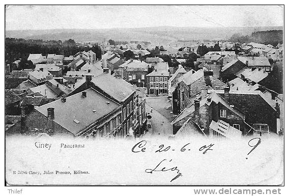 Ciney 71: Panorama 1907 - Ciney