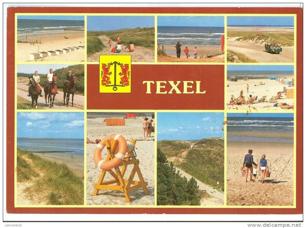 Holland, Netherlands, Texel, Multi View, 1981 Used Postcard [P9101] - Texel