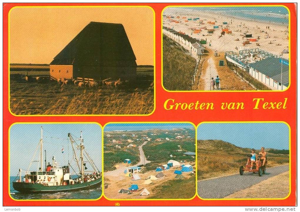 Holland, Netherlands, Groeten Van Texel, 1985 Used Postcard [P9102] - Texel