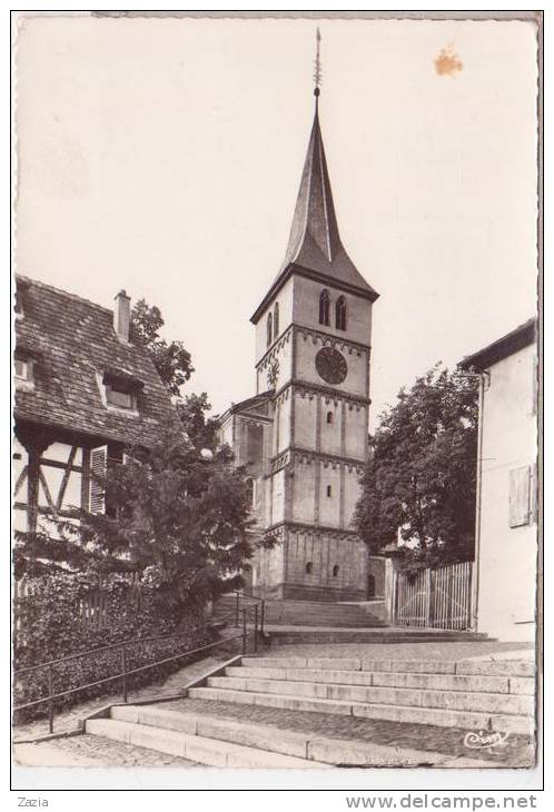 67.215/ BARR - L'église Protestante Cpsm N°12 - Barr