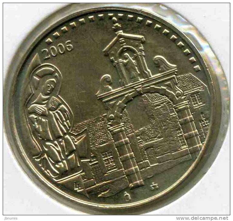 Médaille Belgique Brugges Beguinage 2006 Monnaie Royale De Belgique - Toeristische