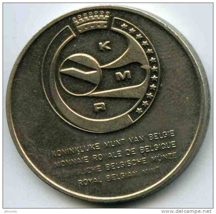 Médaille Belgique Bruxelles Monnaie Royale De Belgique 1989 Monnaie Royale De Belgique - Tourist
