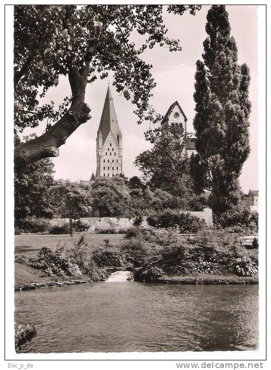 Deutschland - Paderborn - Paderquellgebiet Mit Dom - 1959 - Paderborn