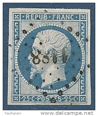 FRANCE Oblitéré PC-1188 Y&T N°10 - 1852 Louis-Napoléon