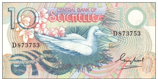 SEYCHELLES 10 RUPEES 1983 P 28 UNC - Seychelles