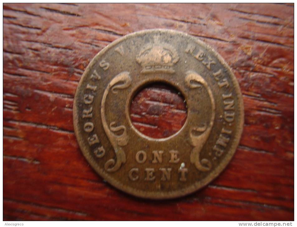 BRITISH EAST AFRICA USED ONE CENT COIN BRONZE Of 1922 ´H´. - Afrique Orientale & Protectorat D'Ouganda