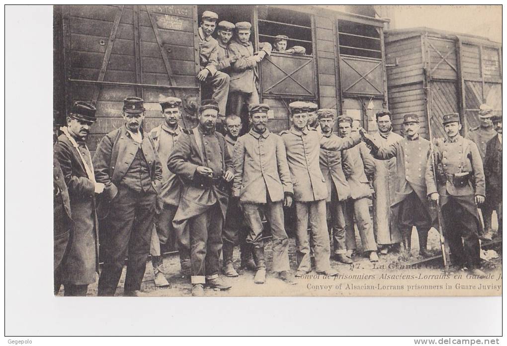 JUVISY - Convoi De Prisonniers Alsaciens-Lorrains En Gare De Juvisy - Juvisy-sur-Orge