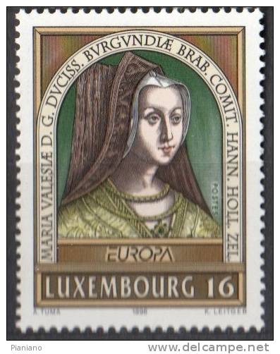 PIA  - LUXEMBOURG -  1996  : EUROPA    (Yv  1340-41) - Nuovi