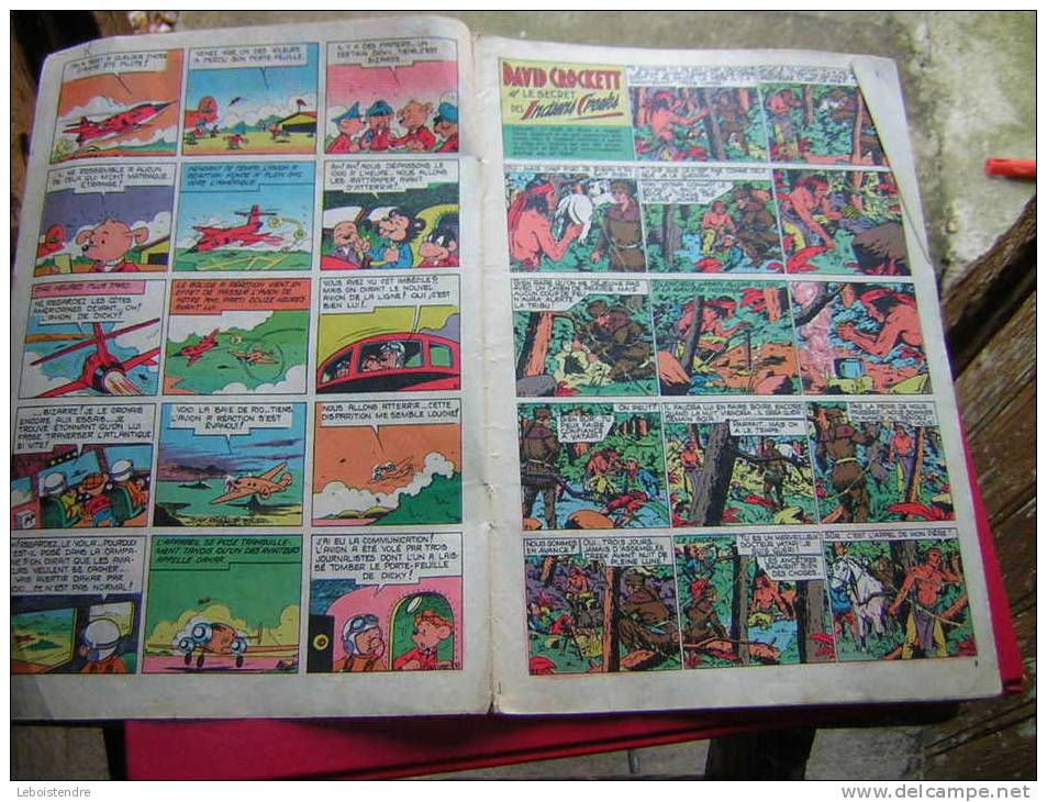 BD MAGAZINE-L´INTREPIDE-N° 343-NOUVELLE SERIE 9 Eme ANNEE-DICKY L´INTREPIDE-LE MAGAZINE DES PETITS ET DES GRANDS - L'Intrépide