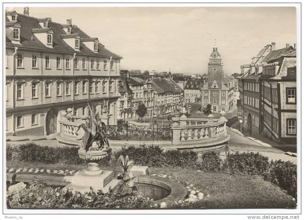 GERMANY - GOTHA, Wasserkunst, Rathaus - Gotha