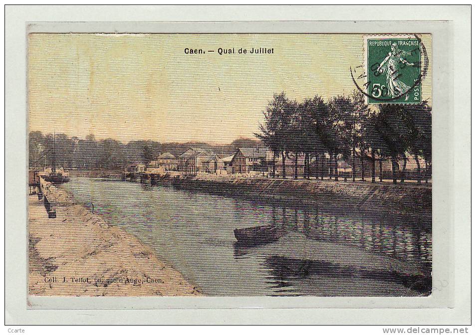 CAEN (14) /  Quai De Juillet - Caen