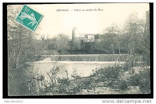 30 QUISSAC /        Ecluse Du Moulin Du Bosc       / - Quissac