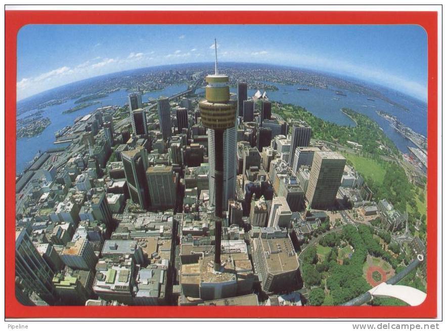 Australia Postcard Birds Eye View Of Sydney Sent To Denmark 18-1-1984 - Sydney