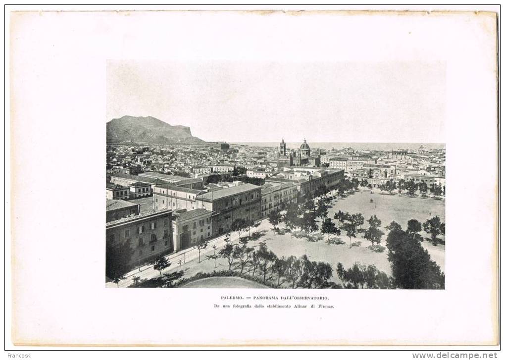 Reclus Geografia Univ.-Topografia,Litho Sicilia Eolie 1904-Etna,Messina,Catania,Marsala,Calatafimi,Palermo,Trapani-