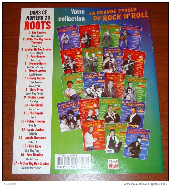 La Grande Époque du Rock´n´Roll Éditions Time Life  1999 Collection complète nos 1 à 20