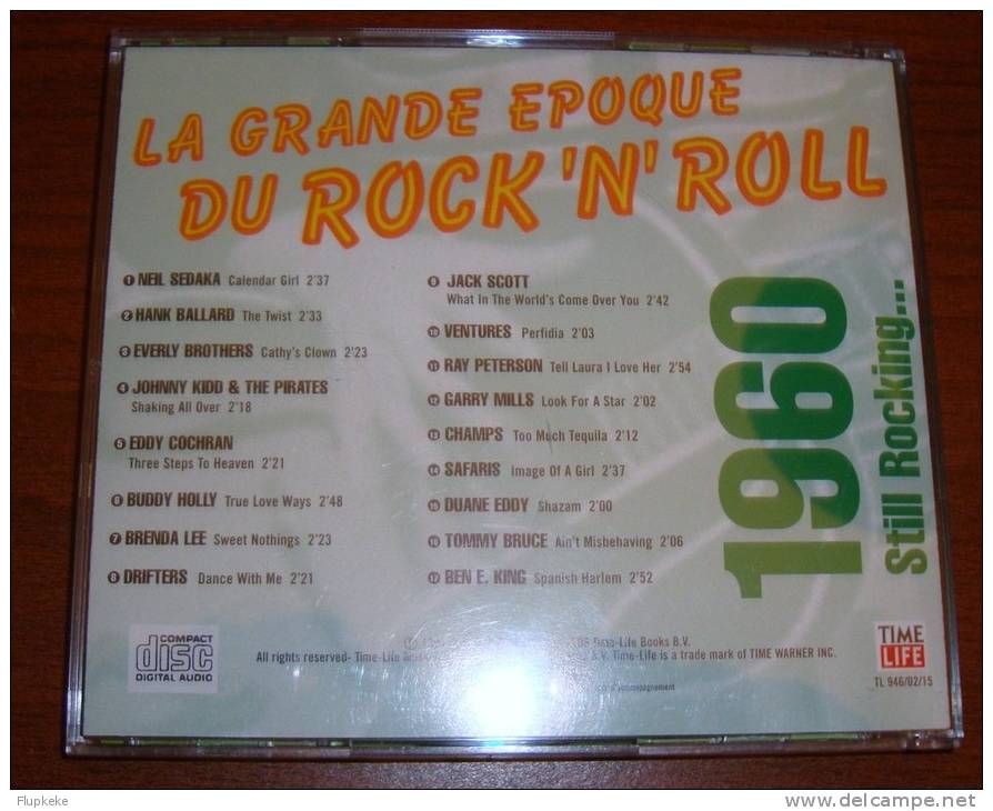 La Grande Époque du Rock´n´Roll Éditions Time Life  1999 Collection complète nos 1 à 20