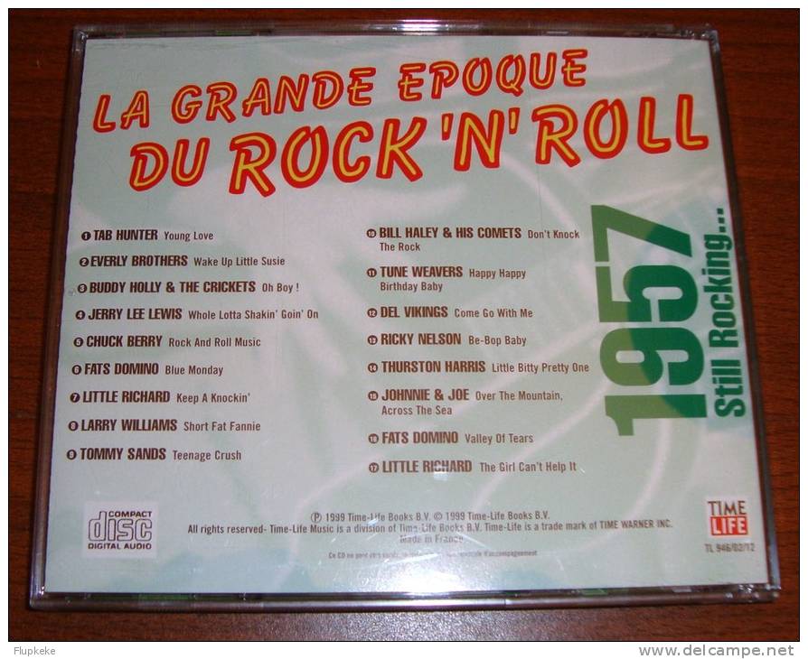 La Grande Époque du Rock´n´Roll Éditions Time Life  1999 Collection complète nos 1 à 20