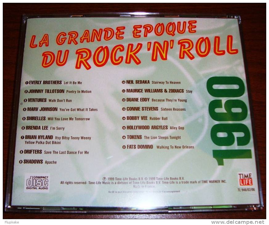 La Grande Époque du Rock´n´Roll Éditions Time Life  1999 Collection complète nos 1 à 20