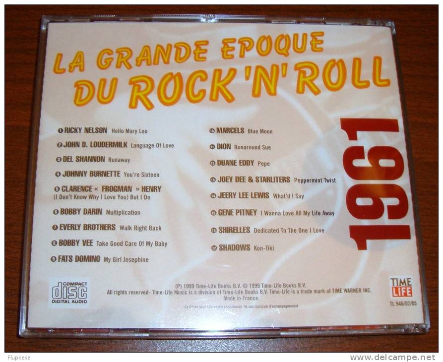 La Grande Époque du Rock´n´Roll Éditions Time Life  1999 Collection complète nos 1 à 20