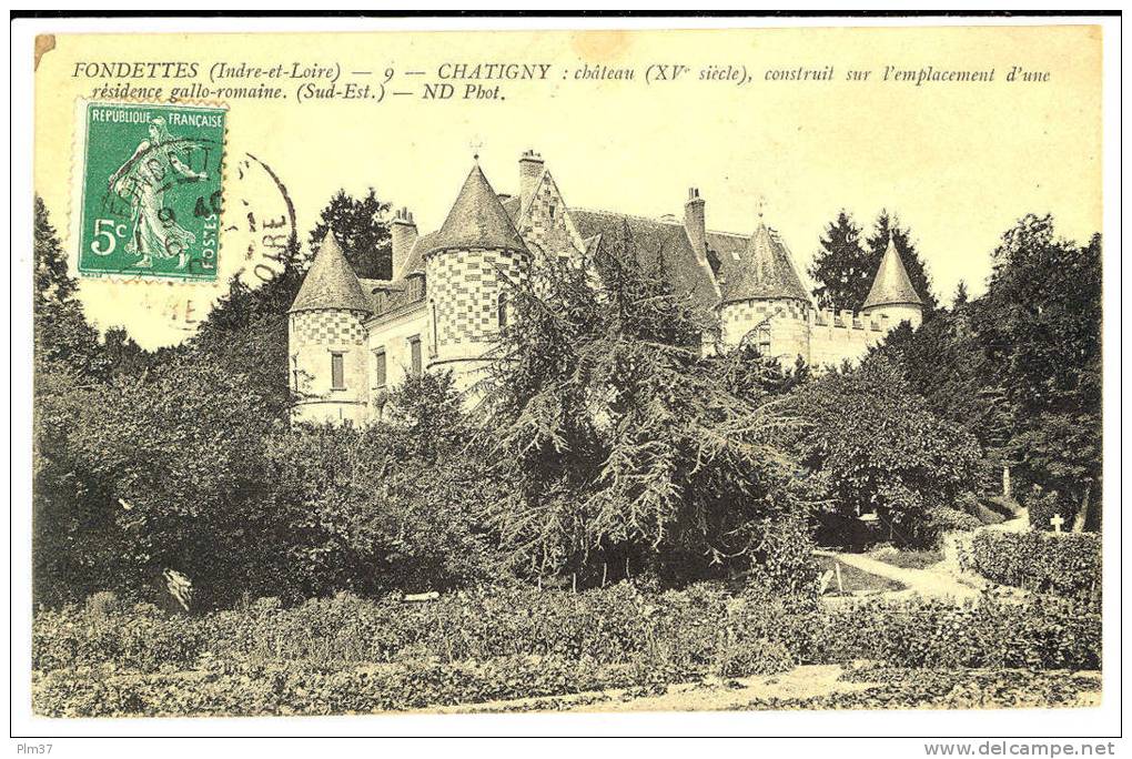 FONDETTES - Chateau De Chatigny - Fondettes