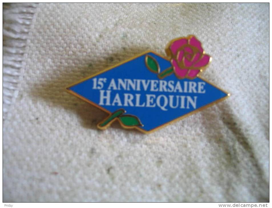 Pin´s Arthus Bertrand: 15eme Anniversaire HARLEQUIN - Arthus Bertrand