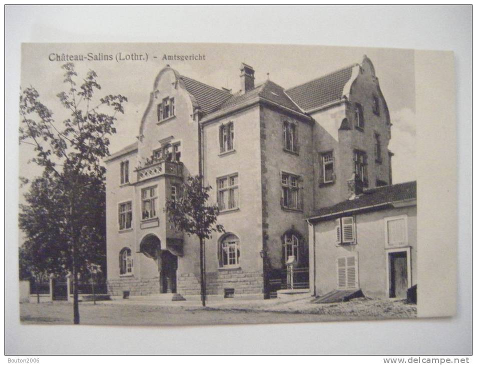 Chateau Salins - Moselle - Amtsgericht - 1904 - Chateau Salins