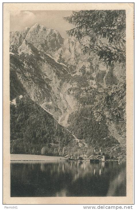 AUTRICHE - KÖNIGSEE - St Bartholomä Mit Der Watzmann Wand - Autres & Non Classés