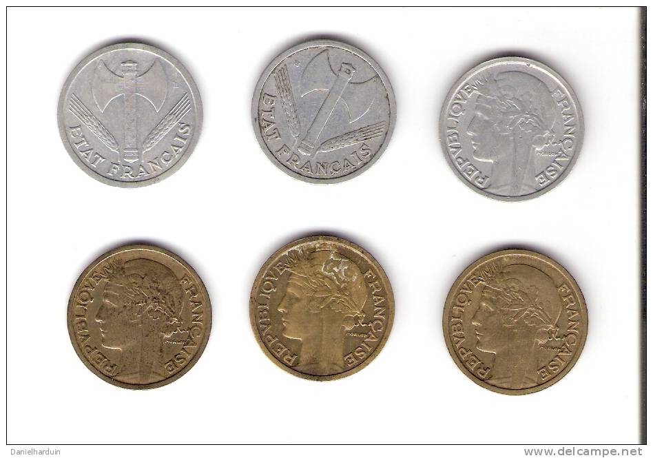 Petit Lot De Monnaies De 2 Franc - Alla Rinfusa - Monete