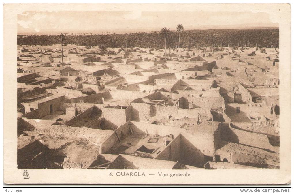 OUARGLA - Vue Générale - Ouargla