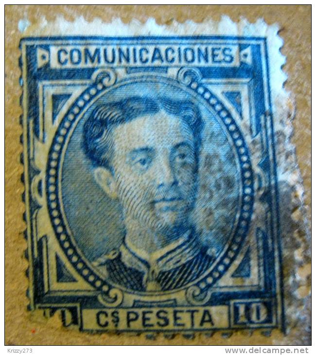 Spain 1876 King Alphonso XII 10c - Used - Usati