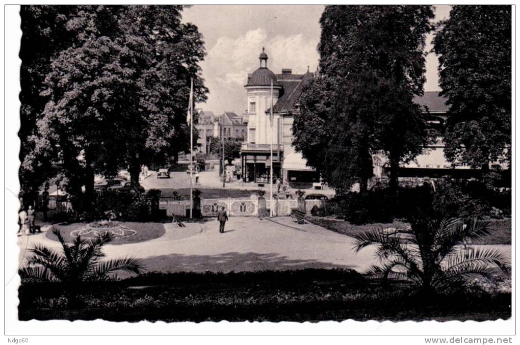 Mondorf Les Bains - Entrée Du Parc - Mondorf-les-Bains